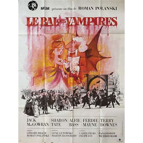 Affiche de cinéma française de LE BAL DES VAMPIRES 120x160 cm