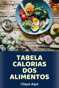 Ideias De Tabela De Calorias Dos Alimentos Em Calorias Dos