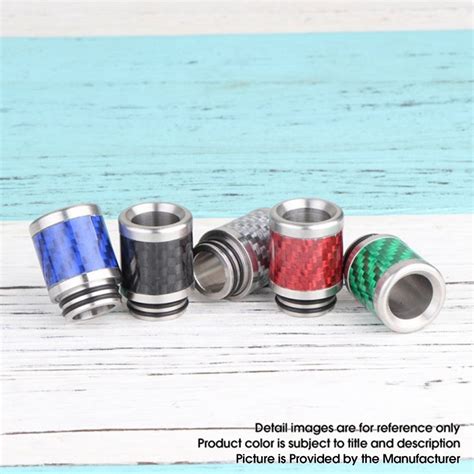 Buy Authentic Reewape AS315 Blue 810 Drip Tip For Atomizer