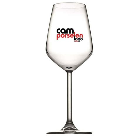 Logo Printed Pasabahce Water Glass Allegra 300cc Camporselenlogo