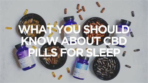 What You Should Know About CBD Pills for Sleep | FluxxLab™