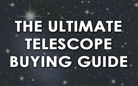 Telescope Use General Advice History Of Telescopes And More