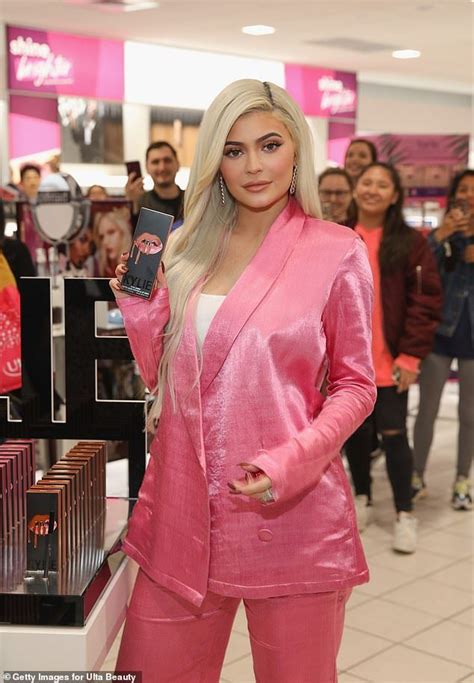 Kylie Jenner Promotes Her Brand In Houston