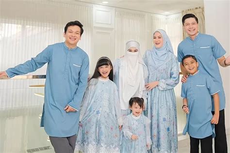 Warna Baby Blue Prabowo Gibran Jadi Trend Busana Lebaran Idul Fitri