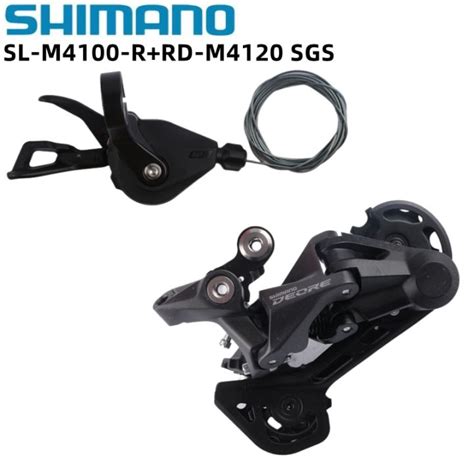 Shimano Deore M4100 Mini Groupset 2x10v11v Cần Chuyển Số Rd M4120