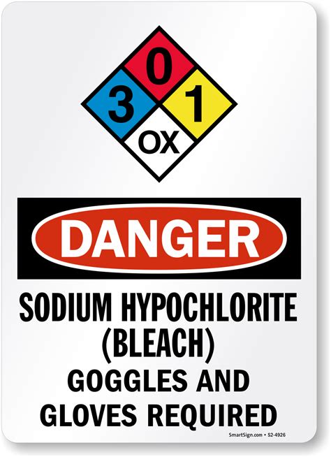 Clorox Msds Labels