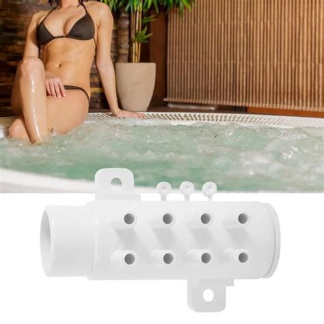 Zerone Collecteur De Plomberie Spa Hot Spring Tub PVC Water Pipe 8 Port