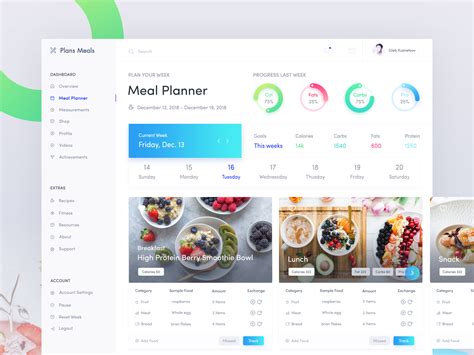 Dribbble - health_app_meal_plan_exploration___01.jpg by Masudur Rahman