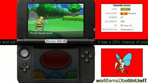 Twineedle Move Beedrill Pokemon Xy Signature Moves 54 Youtube