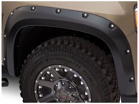 Bushwacker By RealTruck Pocket Rivet Style Front Rear Fender Flares