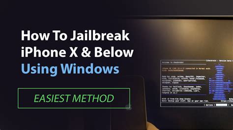 How To Jailbreak IPhone S X And Below On Windows Easiest Method YouTube