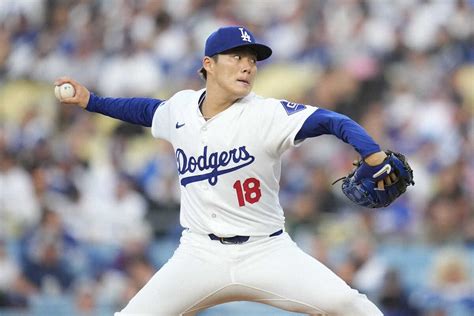 ドジャース・山本由伸6回1失点で6勝目権利 メジャー最多101球で7被安打も“絶叫ピッチ”で要所締め― スポニチ Sponichi Annex 野球