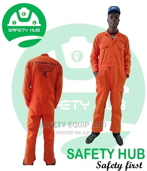 Orange Overall Plain Overall In Nairobi Central Safetywear