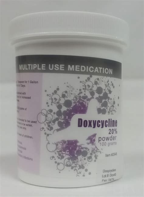 Doxycycline 20% Powder 100 GRAM