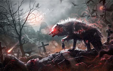 Werewolf Horror Wallpapers - Top Free Werewolf Horror Backgrounds ...