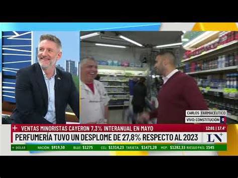 La venta en farmacias cayó 20 3 anual en Mayo la gestión de Javier