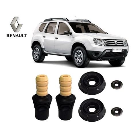 Kit Do Amortecedor Dianteiro Coxim Batente Rolamento Renault Duster