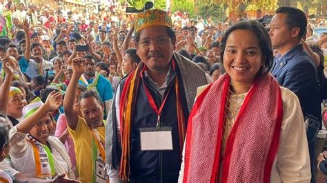 Meghalaya Election Results NPP Wins 26 Seats Party Short Of Majority