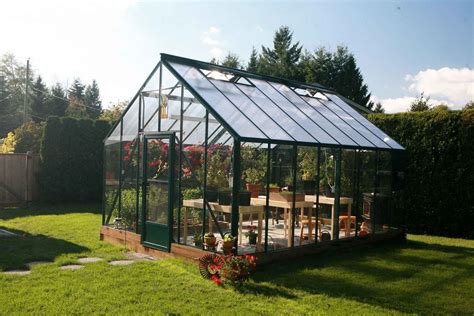 Cross Country Cottage 12x16 Glass Greenhouse Greenhouse Kit