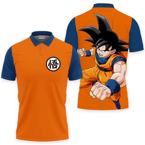 Goku Polo Shirts Custom Anime T For Fans Gear Otaku