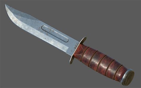 Close Fight Combat Knife | CGTrader