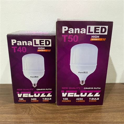 Jual Lampu Murah Berkualitas Panaled Velozz 40Watt 50Watt Cahaya Putih