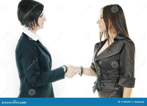 Business Woman Handshake Stock Image Image 11390391