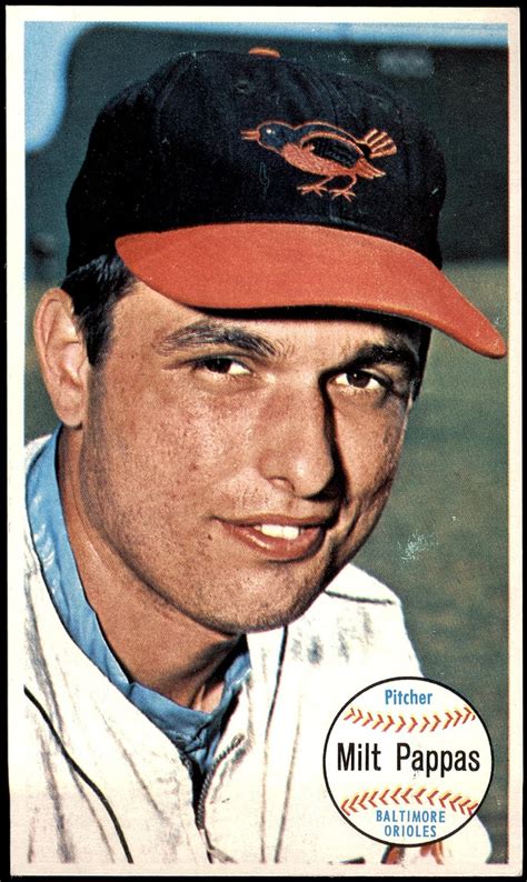 Amazon Topps Milt Pappas Baltimore Orioles Baseball Card