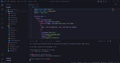 Erro Ao Rodar Npm Start React Escrevendo Typescript Alura