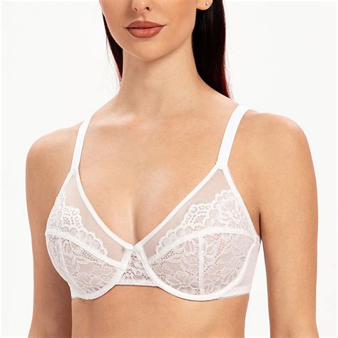 Meleneca Womens Full Coverage No Padding Plus Size Minimizer Underwire Bra