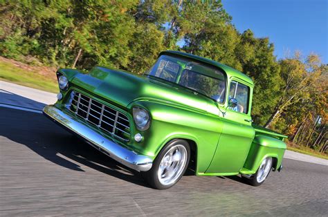 1955 Chevrolet Chevy 3100 Pickup Stepside Street Rod Hot Usa