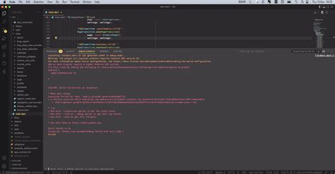 Build Failed When Trying To Run Flutter App On A Emulator Vscode Hot Sex Picture