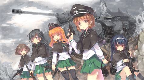 Girls Und Panzer Anime Film And New Ova Announced Anime Series