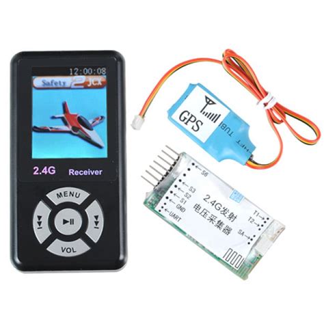 2.4G Transmitter Receiver Telemetry System GPS Speed Height Voltage ...