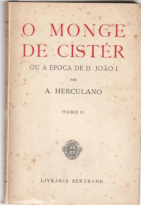 Loja Reli O Monge De Cister Volumes