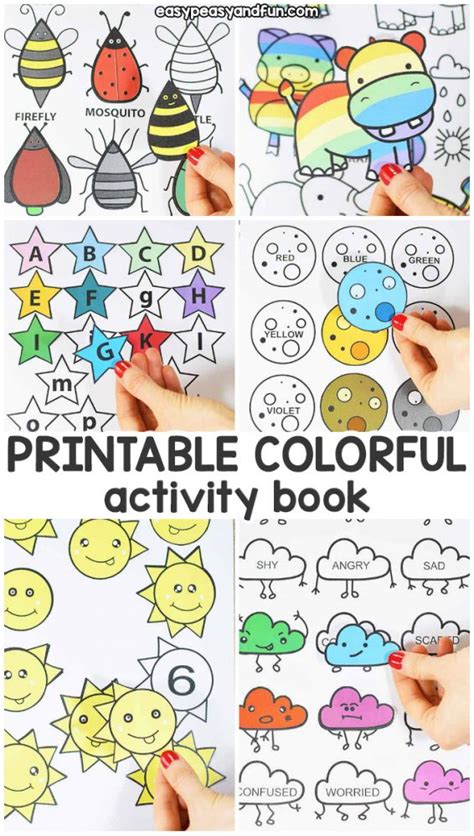 Printable Colorful Activity Book Easy Peasy And Fun Membership