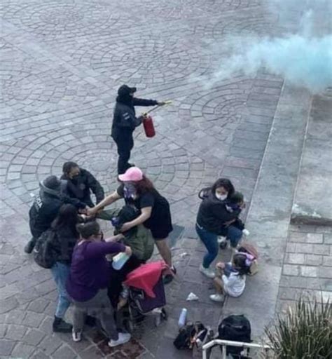 Marcha Feminista Del M En Zacatecas Represi N Policial Videos Accesozac