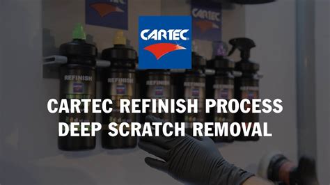 Cartec Refinish Process Deep Scratch Removal Finish Youtube