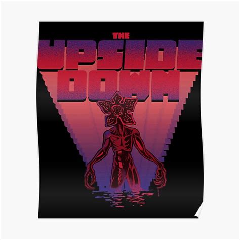 "Demogorgon Upside Down" Poster for Sale by MilannoSiore | Redbubble