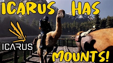 Icarus Has Mounts Icarus Week 42 Update YouTube