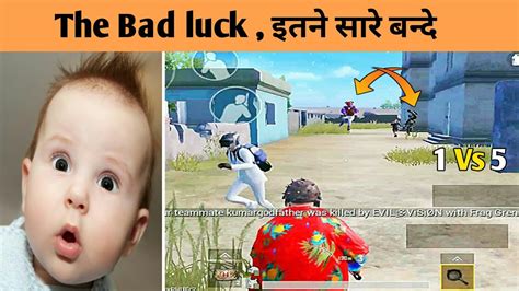 The Bad Luck Pubg Mobile Gameplay Chhote Bade Gaming YouTube