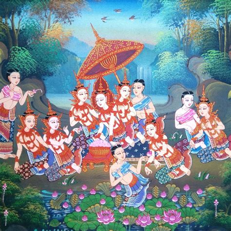 Loy Krathong Thailand Art Painting Artofit