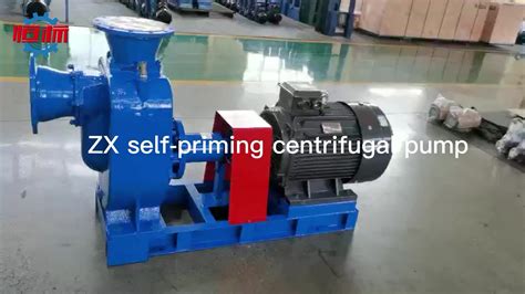 Zx High Head Centrifugal Pump Horizontal Self Priming Sewage Pump High