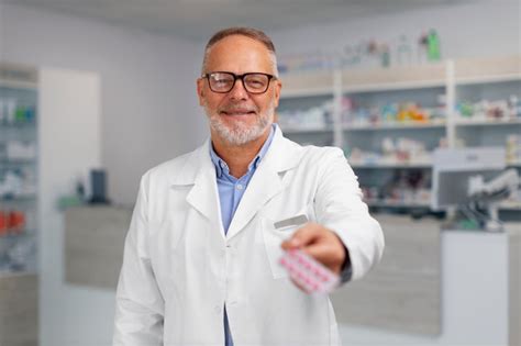 Apotheker Bei Der Arbeit Kostenlose Foto