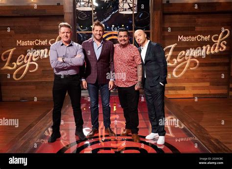 Masterchef From Left Chefjudge Gordon Ramsay Guest Judge Curtis Stone Judge Aaron Sanchez