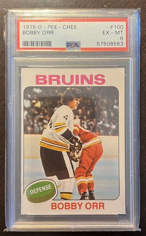 1975 76 O Pee Chee 100 Bobby Orr For Sale Online EBay