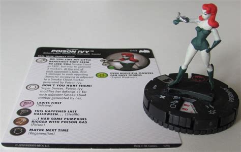 Poison Ivy Batman The Animated Series Dc Heroclix Rare Ebay