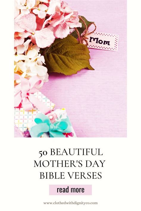 50 Beautiful Mother S Day Bible Verses Artofit