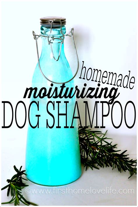 how to make homemade shampoo for dogs