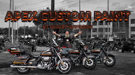 Apex Factory Custom Paint By Harley Davidson Youtube